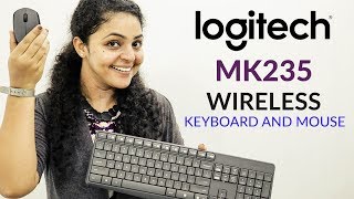 Logitech MK235 Wireless Keyboard And Mouse Combo Grey [upl. by Haramat]