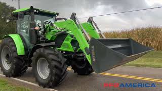 Deutz Fahr 6135C Series Tractor Walkaround [upl. by Idnyl269]