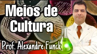 MEIOS DE CULTURA EM MICROBIOLOGIA  PROF ALEXANDRE FUNCK [upl. by Caitrin]