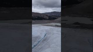 Athabasca Glacier Icefields Parkway alberta athabascaglacier globalwarming [upl. by Eihtak530]