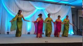 Kodava Dance  jeffry ayyappa paat  Ballya mane  Dance at North America Kodava Convention [upl. by Ssidnak332]