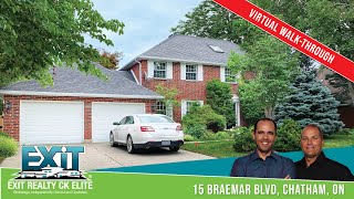 15 Braemar Blvd Chatham ON  Video Walk Through [upl. by Akered]