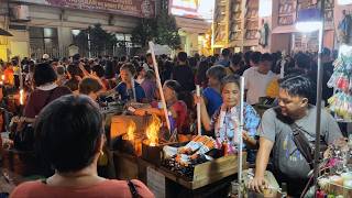 🇵🇭 Manila Philippines Vibrant STREET LIFE and STREET FOOD Tour at Quiapo Market [upl. by Sayres]