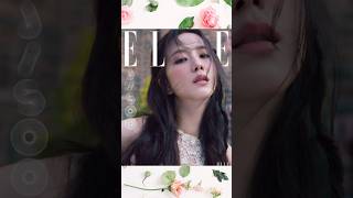 Jisoo x DIOR  ELLE December 2024 cover  Kpop Highlight shorts [upl. by Leahcym545]