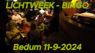 Bedum LICHTWEEK  BINGO 1192024 [upl. by Seni4]