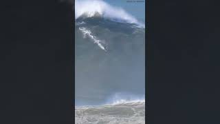 Most viewed Biggest Wave surfed on earth Nazare [upl. by Sheilah181]