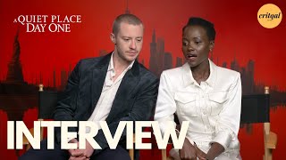 A Quiet Place Day One  Joseph Quinn  quotEricquot amp Lupita Nyongo  quotSamiraquot  Interview [upl. by Merola]