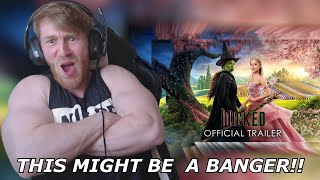 Wicked  Official Trailer 2 • Reaction [upl. by Anibur]