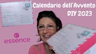 🎁🥰 CALENDARIO DELLAVVENTO ESSENCE DIY 2023 🎄😍 [upl. by Hunsinger]