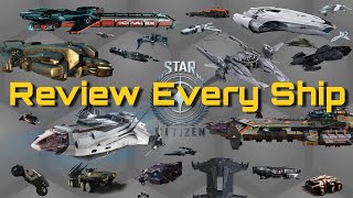 Star Citizen Jim Reviews ALL the ships for April 1st 2024 [upl. by Ahcrop980]