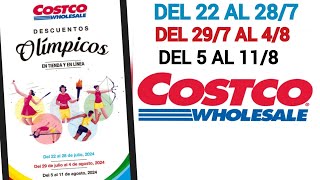 🇲🇽 Costco Folleto y Cuponera Especial del 22 de julio al 11 de agosto de 2024  Descuento [upl. by Rooker]