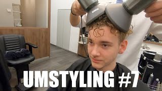 UMSTYLING 7  DAUERWELLE FÜR MÄNNER 🤷🏻‍♂🤷🏻‍♂🤷🏻‍♂ [upl. by Byrd]