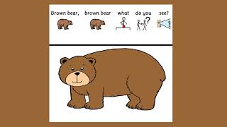 Brown Bear adapted inprint3 widgit [upl. by Kapeed]