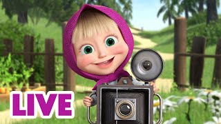 🔴 LIVE 🐻👧 Masha y el Oso 📷 ¡Un pasatiempo para Masha 🎬 Masha and the Bear [upl. by Pendergast469]