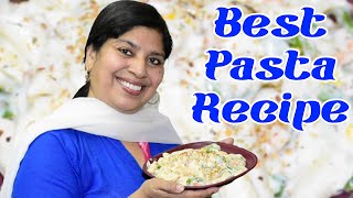 White Sauce Pasta  Best Recipe in Hindi  FoodyNamokar [upl. by Aennyl]