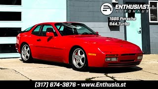 1986 Porsche 944 Turbo Walk Around [upl. by Torie545]