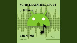 Schicksalslied op 54 All voices [upl. by Marylee]