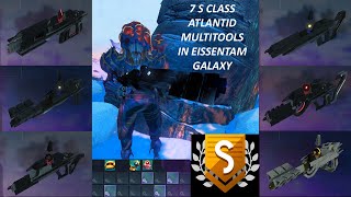 No Mans Sky  7 S Class Atlantid Multitools In The Eissentam Galaxy [upl. by Llieno]