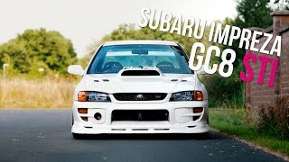 Nicos Subaru Impreza STI GC8 with Anti lag [upl. by Ynove]