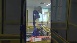 GP12 Robot I YASKAWA I Deburring Output [upl. by Fen]