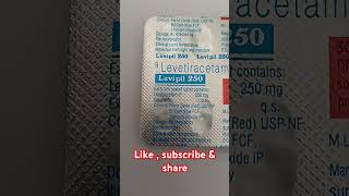 Levipil 250 tablet shorts medicine information [upl. by Eerihs]