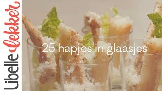 25 hapjes in glaasjes [upl. by Botzow]