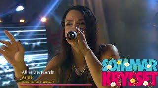 Alina Devecerski  Armé  Sommarkrysset TV4 [upl. by Suoiluj]