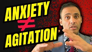 Know the Difference  Anxiety vs Hyperarousal vs Agitation [upl. by Walliw]