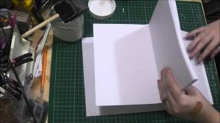 Bookbinding Tutorial Part 5  Putting Your Book Together [upl. by Shamrao936]