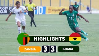 Zambia vs Ghana 33  CAF Womens Pre Olympic Tournament 2024  Pre Match Analysis [upl. by Kahl]