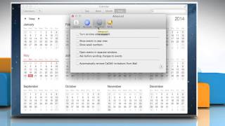 How to use week calendar in Mac® OS X™ [upl. by Lolanthe]