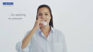 How to use the Curaprox Hydrosonic toothbrush [upl. by Atnomed]