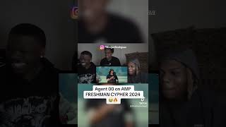 Agent 00 on AMP FRESHMAN CYPHER 2024 [upl. by Zelikow]