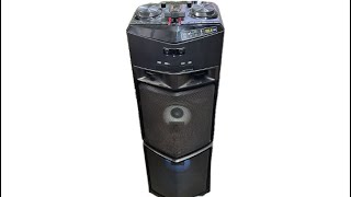 LG XBOOM OJ98 1800W Hi Fi System  open lg box [upl. by Niliram]