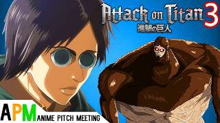 Attack On Titan Pitch Meeting Season 3 Part 2 [upl. by Atilahs663]