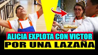 FUERTE ENFRENTAMIENTO ENTRE ALICIA MACHADO Y EL NIÑO PRÓDIGO POR ESTO  TOP CHEF VIP 2024 EN VIVO [upl. by Loar110]