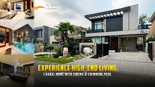 Fully Furnished 01 Kanal Swimming Pool House  Experience HighEnd Living [upl. by Ttoille]