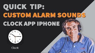 Quick Tip How To Set Custom Alarm Sounds on iPhone [upl. by Tedman]