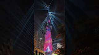 Burj Khalifa Light Show 2024 [upl. by Friedrick]