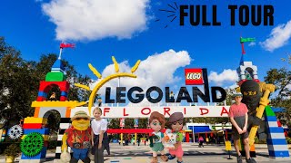 LEGOLAND Florida FULL TOUR  Legoland ATTRACTION GUIDE  ALL RIDES at Legoland Florida legoland [upl. by Clayborne]