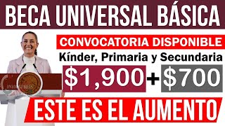 📌🔴 REGALO A ESTUDIANTES 💥1900700 👉🏾 inicia REGISTRO beca NIVEL BÁSICA AUMENTA EL MONTO DE LA BECA [upl. by Fotina]