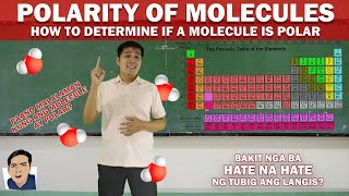 POLARITY OF MOLECULES  PHYSICAL SCIENCE MELC 3  HOW TO DETERMINE IF MOLECULE IS POLAR [upl. by Aneerb]