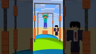 HELP Herobrine Pull Up Jump friendship shorts trending anime [upl. by Say]