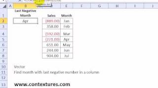 Get Last Number With Excel LOOKUP Function [upl. by Rusert]