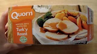 Quorn Turky Roast Review [upl. by Elaynad]