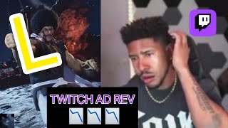 LowTierGod Blames Cheap Controller for Tekken Losses then Cries About Twitch Ad Revenue [upl. by Eilyk]