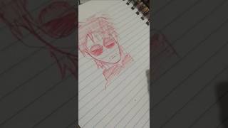 Gojo quick pen art  animeart art [upl. by Ezekiel]