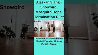 Termination Dust  Alaska Slang Quiz FOR FUN shorts [upl. by Christabelle]