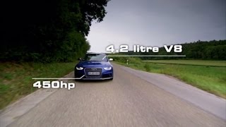 Audi RS 4 Avant Test Drive  Fifth Gear [upl. by Humphrey]