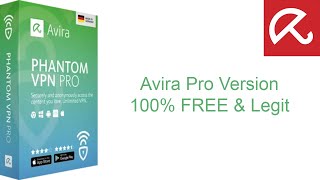 Avira Phantom VPN Pro 3 Months License  2023 [upl. by Urita]